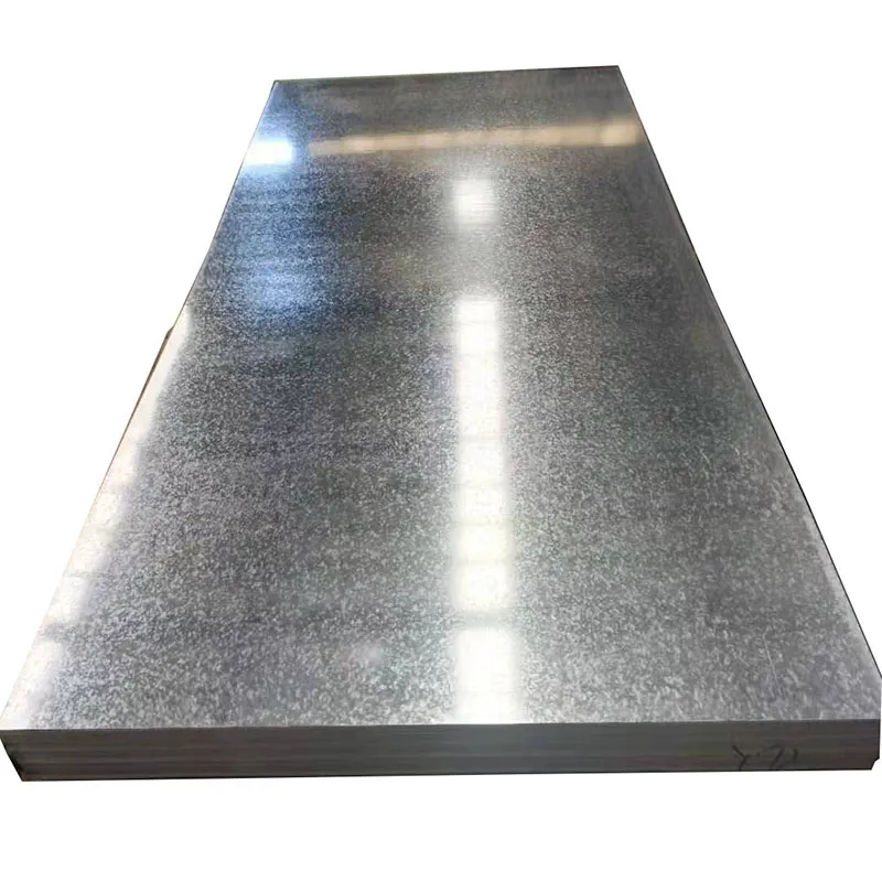 Hot Dipped 1.2mm Thickness 12 14 16 18 20 22 24 26 28 Gauge GI Plain Metal Sheet Galvanized Steel plate